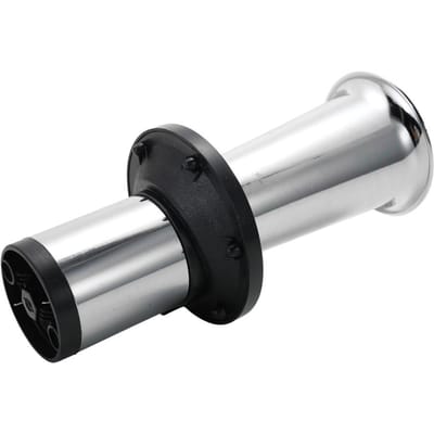 110db Auto Enkelvoudige Toeter Super Luid Modificatie Geluidsversterker voor Auto Motorfiets Vrachtwagen zilver