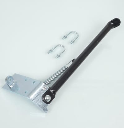 zwarte zijstandaard 310mm voor derbi 50 senda motorfiets nieuw