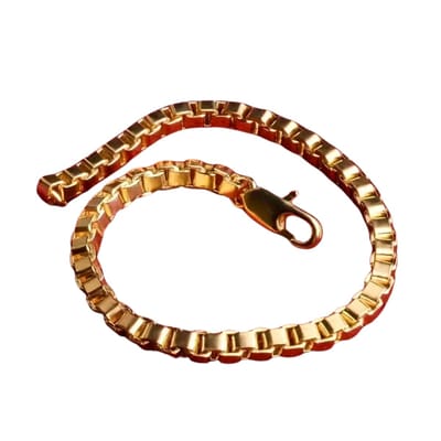 Livano Armband - Staal - Nep Zilver - Heren - Nep Goud