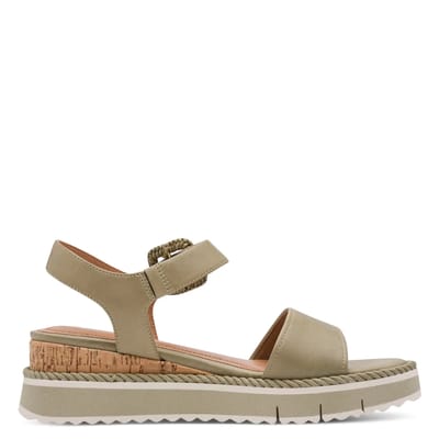 Sandalen met sleehak Tamaris 28247 46