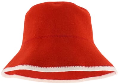 Dailygoods - Douchemuts, saunahoed, grote saunahoed, water, sauna-accessoires, wollen muts, hoed voor hoge temperaturen, sauna-accessoires, badmuts, douchemuts voor dames, badkameraccessoires, wol