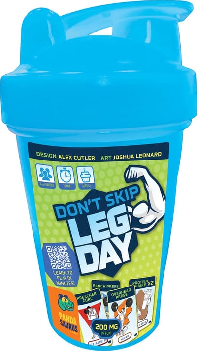 Pandasaurus Games Don't Skip Leg Day - Kaartspel voor 3-6 spelers - Engelstalig