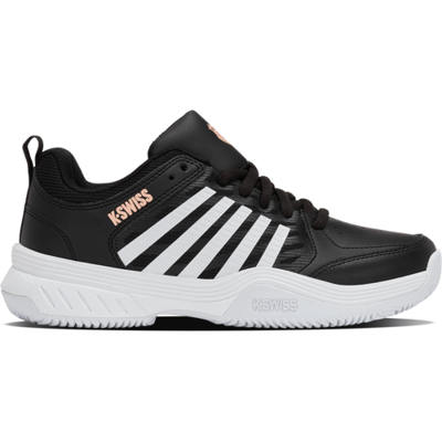 K-SWISS Tennisschoenen Court Express 2 Clay Black/white/peach Parfait Womens 35.5