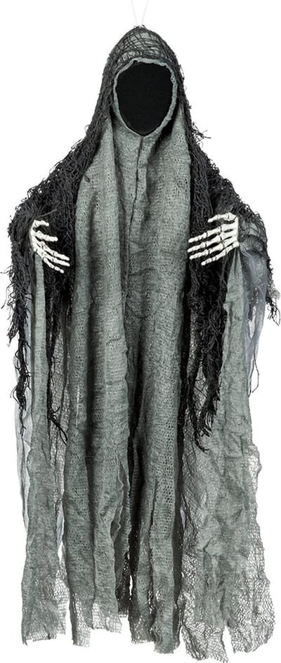 Boland - Decoratie Gezichtsloze zwarte geest - Horror - Horror