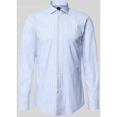 slim fit zakelijk overhemd van katoenmix model 'HANK-SP'