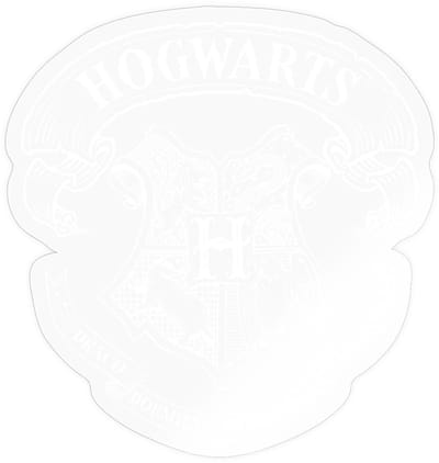 Harry Potter Wapenschild Van Zweinstein Sticker Maat S (max. 10 x 10cm)