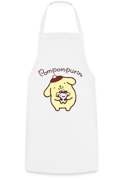 Pompompurin Met Muffin Verkleed Als Pompom Purin Keukenschort