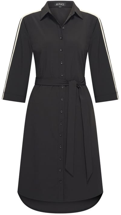 MI PIACE - Travel Jurk Tape 2665 Black - Maat : XS