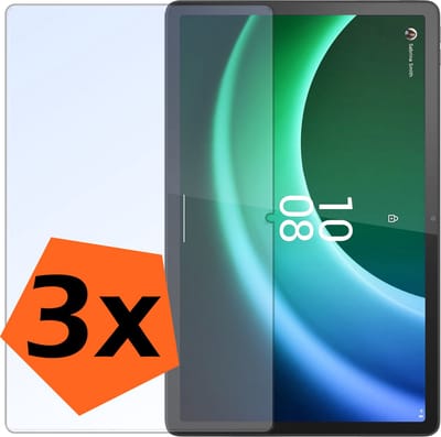 Screenprotector - 3 Stuks - Geschikt voor Lenovo Tab P11 (2e / 2nd Generatie) - Extra Sterk - Gehard Glas - Beschermglas - Tempered Glass - Screen Protector