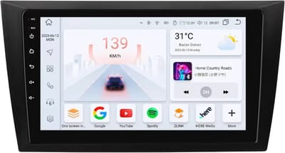 Autoradio met bluetooth - Carplay - Voor VW Volkswagen Golf 6 (2008-2016) - Geschikt voor Apple en Android - Stereo - Navigatie - Navigatiesysteem auto - 3GB 32GB