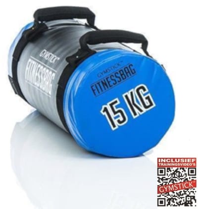 Gymstick Fitnessbag - 15 kg - Met Trainingsvideo's - Blauw