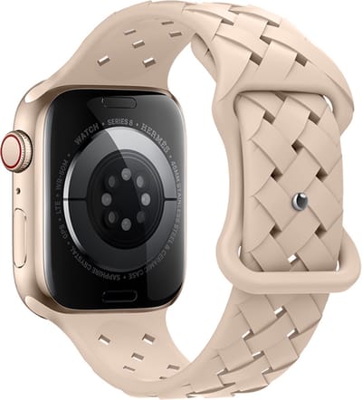 Hoco Flexible WA 16 Watch Bandje - Geschikt voor Apple Watch 1 / 2 / 3 / 4 / 5 / 6 / 7 / 8 / 9 / SE / Ultra - 38MM / 40MM / 41MM - Roze