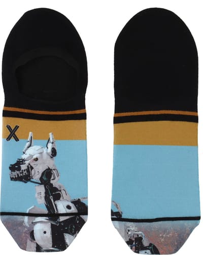 XPOOOS - Cyberdog Heren Footies - 1-Pack - Maat 39/42