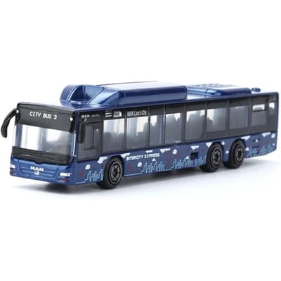 Majorette 1/110 Man Pendelbus Tourbus Legering Auto Diecasts & Speelgoedvoertuigen Automodel Miniatuur Schaalmodel Auto Voor Kinderen