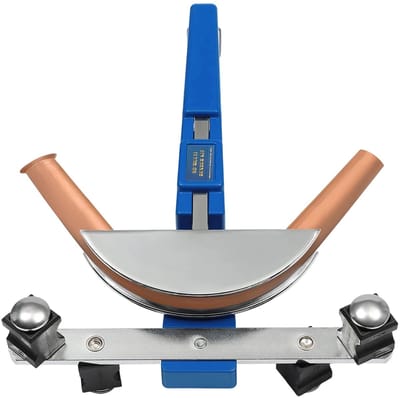 Trendique - Buisbuiger Set 6-22mm - Handmatige Buisbuigmachine - Koperen Buisbuiger - Aluminium Pijpen Buiggereedschap - 90° Buighoek
