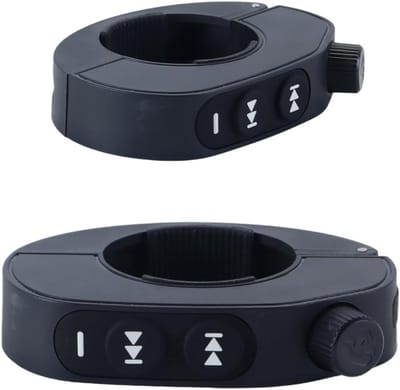 Draadloze Media Knop - Stuur Afstandsbediening - Motorfiets Fiets - IPX6 Waterdicht - 70x14x53mm