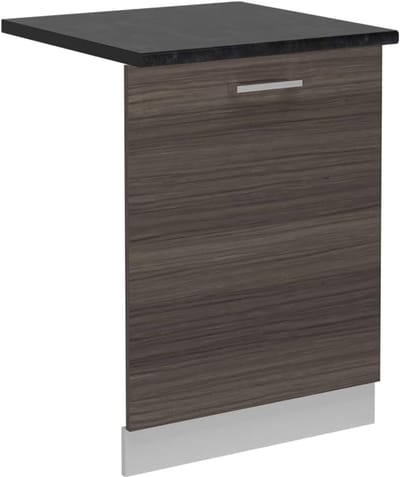 Vaatwasserfrontpaneel - Keukenfront - Keuken Integratie - Modulair Ontwerp - 60 cm Breed - Antraciet