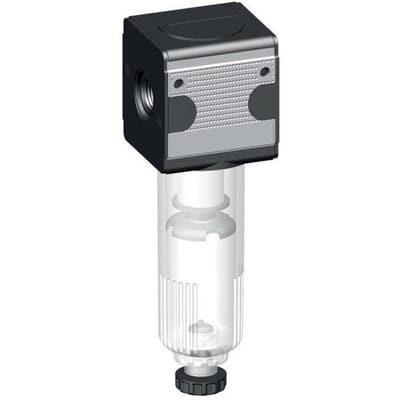 Filter 5microns G1/4'' 2000l/min Auto Beschermende Kooi Polycarbonaat Multifix 1