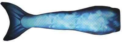 Mermaid Sisters zeemeerminstaart voor meisjes - Blauwgroen - Maat 122-134 - Zeemeermin zwemkleding