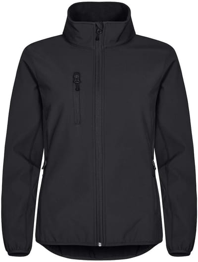 Clique Classic Softshell Jacket Women 0200915 - Zwart - 36/S
