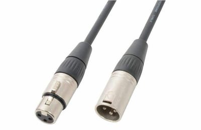 PD Connex DMX XLR Kabel 20 Meter - DMX Signaal Kabel - DMX512 Kabel - DMX Kabel - DMX Verlengkabel - XLR Kabel - DMX XLR Kabel - DMX Signaalkabel - DMX512 Kabel - DMX Verbindingskabel