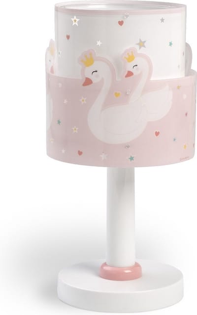 DALBER - Tafellamp - Sweet Love - Roze - 61371 - kinderkamer - slaapkamer