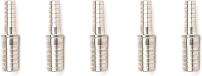 Hose reducer 5 x 10mm naar 7mm, grooved connector voor water, brandstof en luchttoepassingen