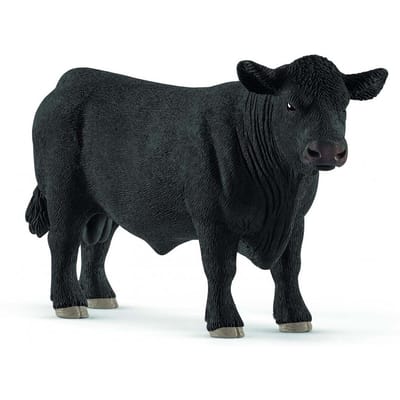 schleich FARM WORLD - Black Angus Stier - Speelfiguur - Kinderspeelgoed voor Jongens en Meisjes - 3 tot 8 jaar - 13879