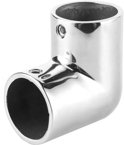 Dailygoods- Elleboogconnector 90 Graden - Roestvrij Staal - Bootpijpconnector - Marine Yatch Fitting - Eenvoudig te Installeren - Lichtgewicht