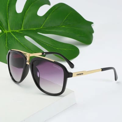 Carrera Retro Zonnebril Vintage UV400 Metalen Frame Sport Rijden Bril voor Mannen Vrouwen Piloot Stijl 167/S NO Box gray
