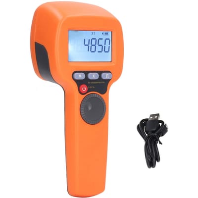 Stroboscope numérique portatif Haute précision Évite le contact LED Flash Stroboscope Compteur de vitesse pour CVC