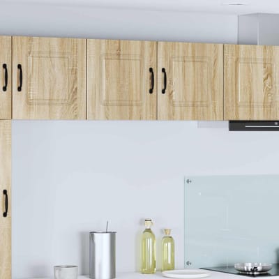 vidaXL - Vaatwasserpaneel - Kalmar - Sonoma - Eik - 80 - x - 31 - x - 40 - cm - Bewerkt - hout