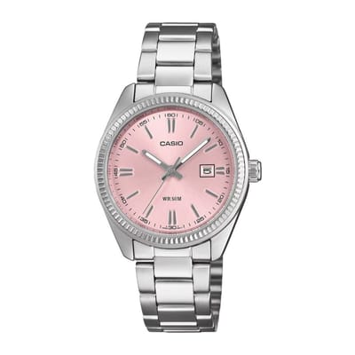 Casio Casio Collection LTP-1302PD-4AVEF Horloge - Staal - Zilverkleurig - Ø 30 mm