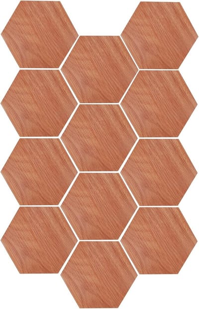 Akoestische Panelen Zeshoekig Zelfklevend - Geluidsisolatie & Absorptie voor Muur en Plafond