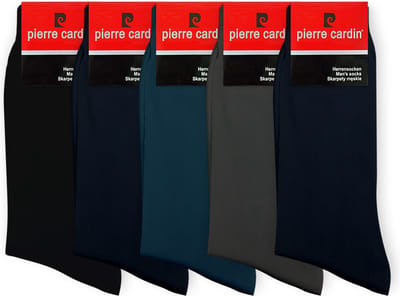 Pierre Cardin Normale Heren sokken - Grijs Mix - 5 Paar - Maat 39-42