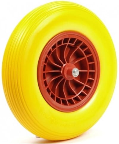 BTP - Kruiwagenwiel - antilek 4.00-8 - asgat 20 mm - naaflengte 130 mm