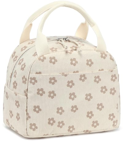 Dailygoods- Lunchbox Geïsoleerd - Lunchtas Dames - Herbruikbaar - Lekdicht - Grote Capaciteit - Warmte-isolatie tot 4 uur