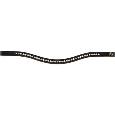 Voorhoofdsriem voor afgerond paard BR Equitation Vosges Stellux