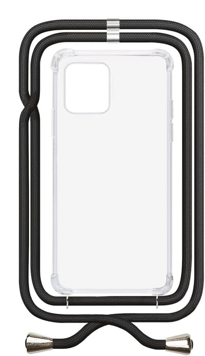 My Style Doorzichtig Telefoonhoesje geschikt voor Samsung Galaxy S25 FE Flexibel TPU | My Style Loop Hoesje met koord | Doorzichtig Hoesje Galaxy S25 FE - Transparant