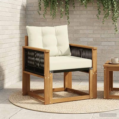 vidaXL - Buiten - Midden - Sofa - Massief - Acacia - Hout - Naturel