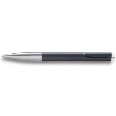 Lamy balpen, model noto black silver, met een zwarte medium vulling