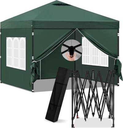 Easy up Partytent - Paviljoen - Multifunctioneel Gebruik
