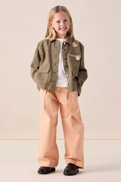 Sissy-Boy - Lichtoranje wide leg jeans