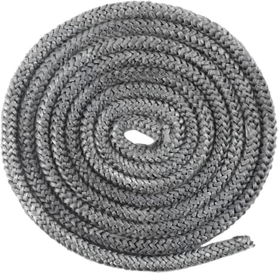 Verzegelingskoord en -tape voor kachels, 14 mm x 2,5 m, voor het afdichten van haarddeuren en open haarden