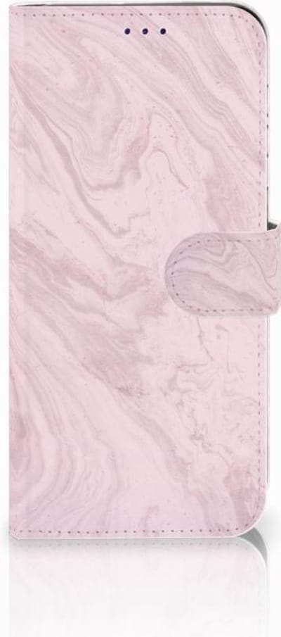 Samsung Galaxy A50 Bookcase Marble Pink - Origineel Cadeau Vriendin
