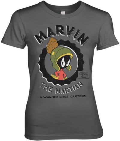 Looney Tunes T-shirt Marvin The Martian Girly Tee WB-5-LT014-H90-17