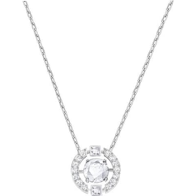Swarovski Una Nepkristal Steen Kettingen Dames Wit 5286137 White Gold|F|Box (Random Color) white