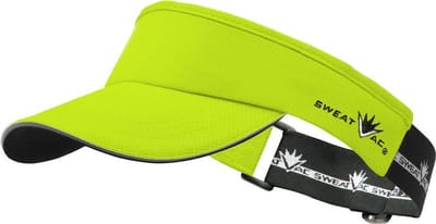 Sweatvac Race visor - Fel Groen-geel