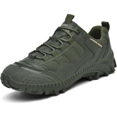Nieuwe Heren Tactische Laars Woestijn Waterdicht Jacht Werk Legerlaars Mannen Veiligheid Enkel Vetersluiting Militaire Klimmen Wandelschoen Antislip 41