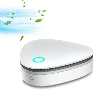 Air Purifier - Luchtreiniger - Deodorant - Huisdeodorant - Compact en Handig - Ontleed Geurmoleculen - 1200mAh - Wit